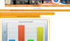 A web based application chart example
